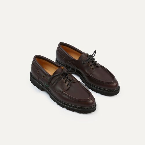 Paraboot Chimey Dark Brown Calf Leather Derby Shoe