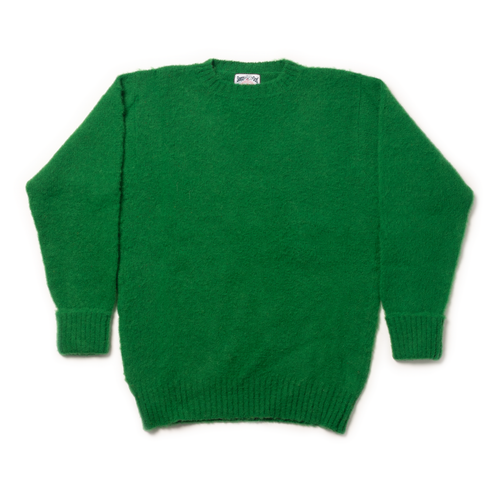 Shaggy Dog Sweater Kelly Green - Classic Fit