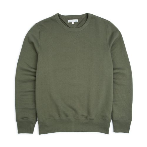 Merz b. Schwanen 346 Sweatshirt: Army Green