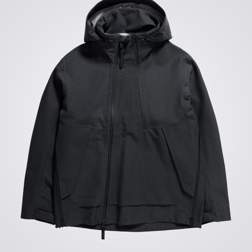 Textured Twill Gore-Tex 3L Stand Collar Jacket