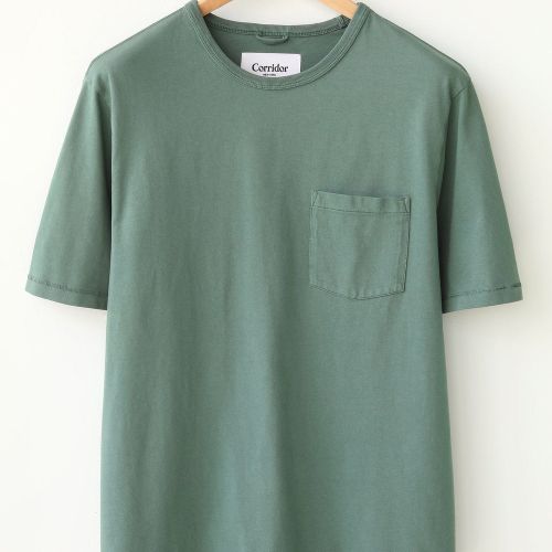 Organic Garment Dyed Tee - Grey