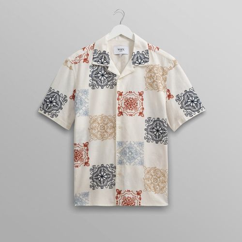 Didcot Shirt Multi Ornate Squares