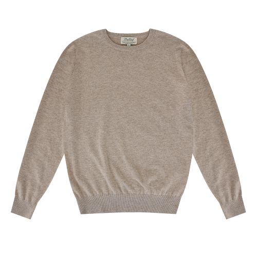 Bellief Essential Crew Neck Knit – Oatmeal