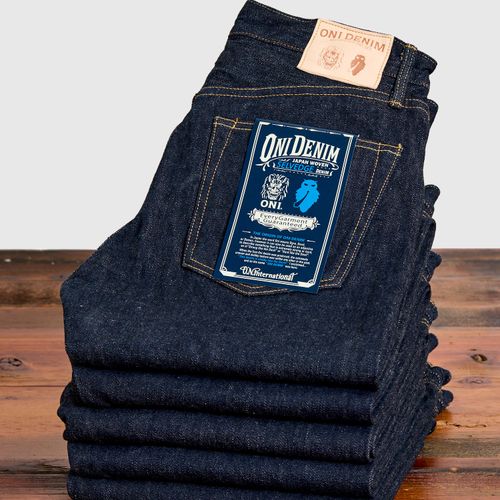 246 "Sleeping Demon" Natural Indigo 15.5oz Selvedge Denim - Clean Straight Fit