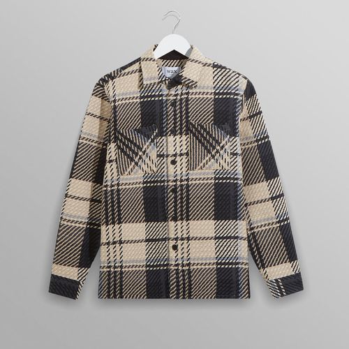 Whiting Overshirt Black/Ecru Spear Check