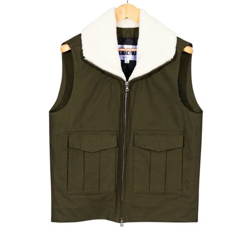 Dolomite Sherpa Vest Olive