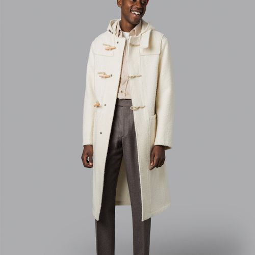 NORBERT Duffle Coat Ivory Ivory