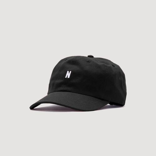 Twill Sports Cap - Black