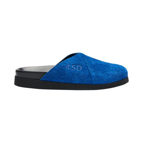 Blue Sabot Slippers