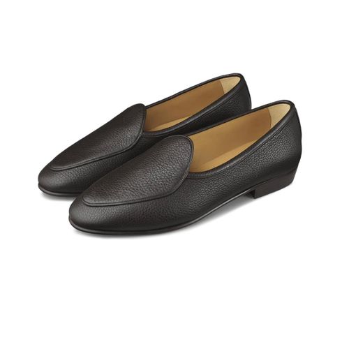 Baudoin & Lange Sagan Classic Loafers – Dark Brown Deerskin