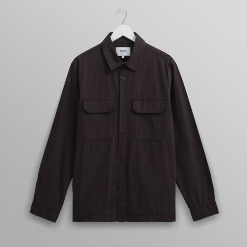 Artist Overshirt Black Poplin