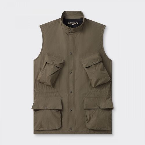 Ripstop Vest : Olive Green