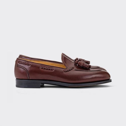 Belgravia Tassel Loafers : Burgundy