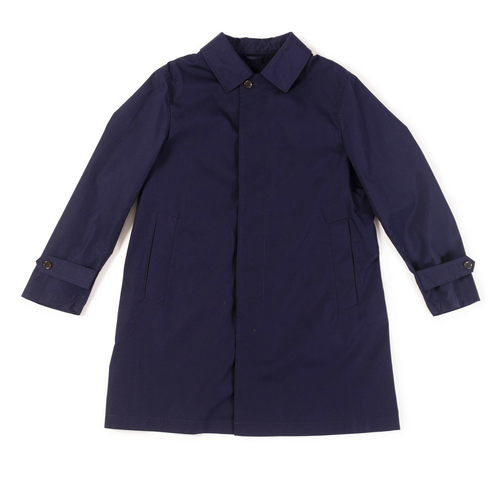 Short Trench Coat - Navy