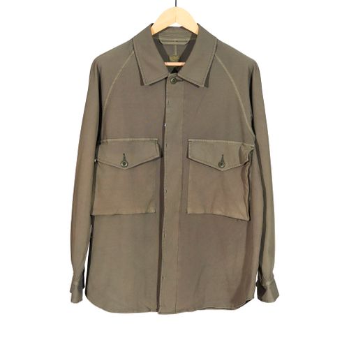 Military Shirt Olive Polyester