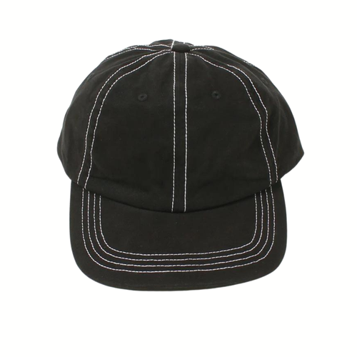 Felco New Shape Stone Washed Twill Blank BB Cap- Black