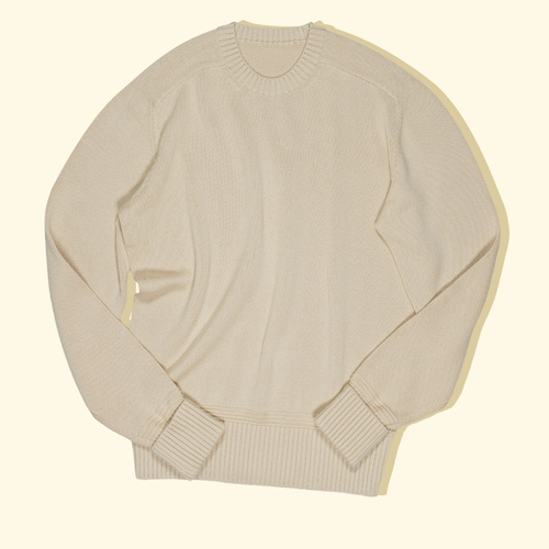 Knitted Sweater - CreamKnitted Sweater - Cream