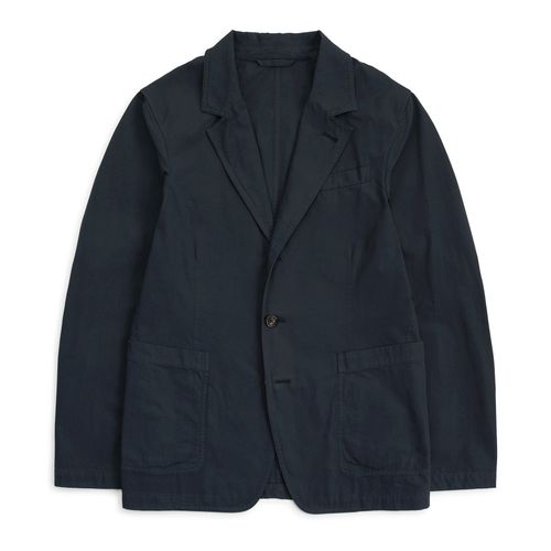 Trunk Culcross Cotton Poplin Jacket: Navy