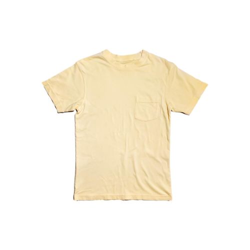 Garment Dyed Pocket Tee Lemonade