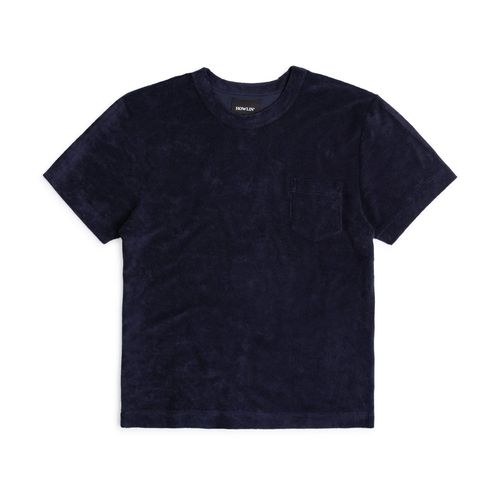 Howlin' Fons Terry Towel T-Shirt: Navy