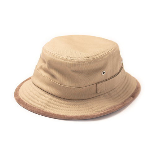 Cotton Duck Bucket Hat- Khaki