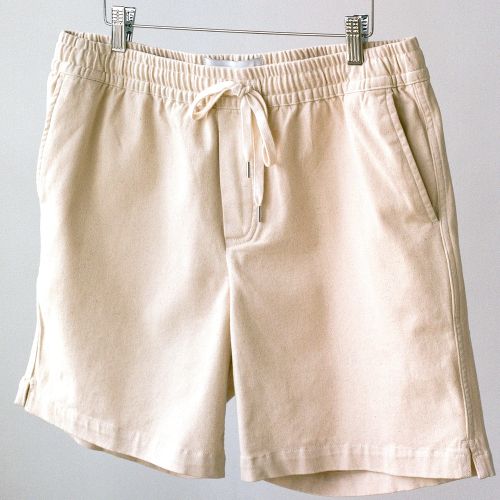 Cotton Seed Drawstring Shorts