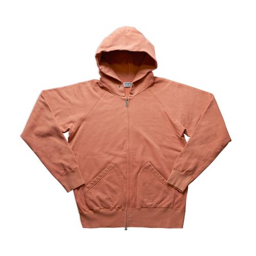 Hooded W-Zip Sweat / Copper