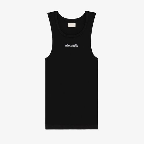 Embroidered Logo Tank Top