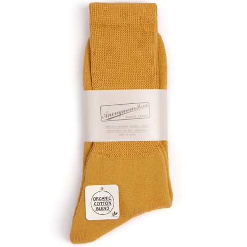 Anonymous Ism OC Supersoft Crew Socks: Yellow