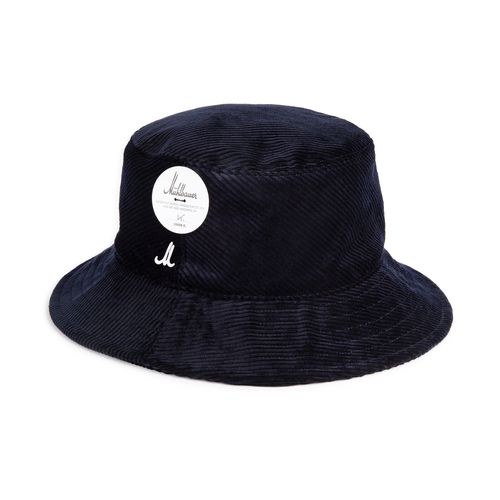 Mühlbauer Corduroy Bucket Hat: Navy