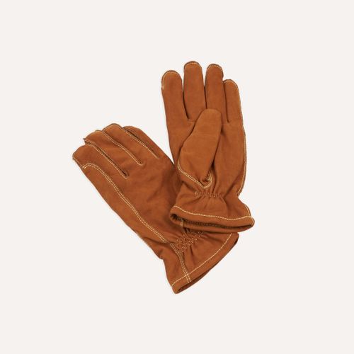 Hestra Atle Nubuck Leather Gloves with Wool Lining