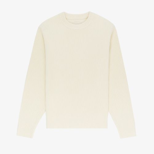 Shaker Stitch Crewneck Sweater