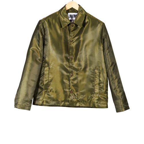 Coaches Jacket Olive