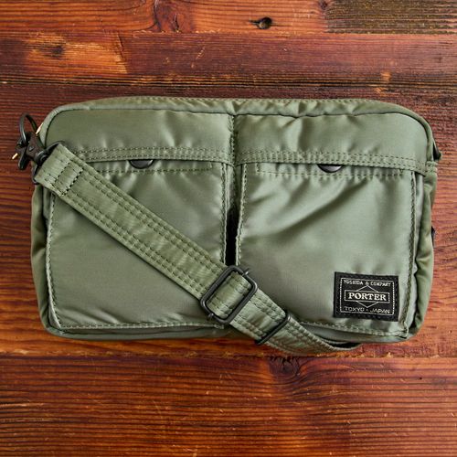 "Tanker" Shoulder Bag (S) in Sage Green