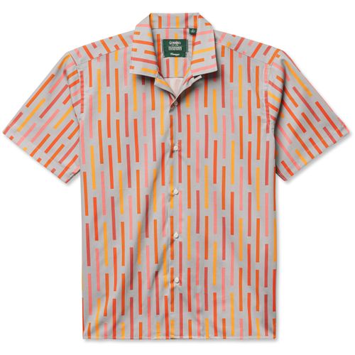 Alexander Girard "Broken Stripe" Camp Shirt