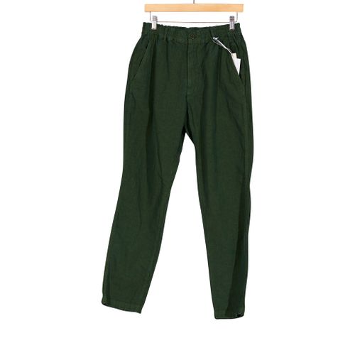 High Density Tapered Pants Olive Cotton Blend