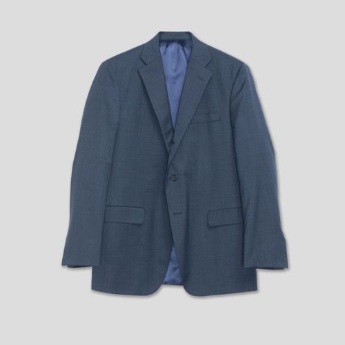 Blue Birdseye Suit