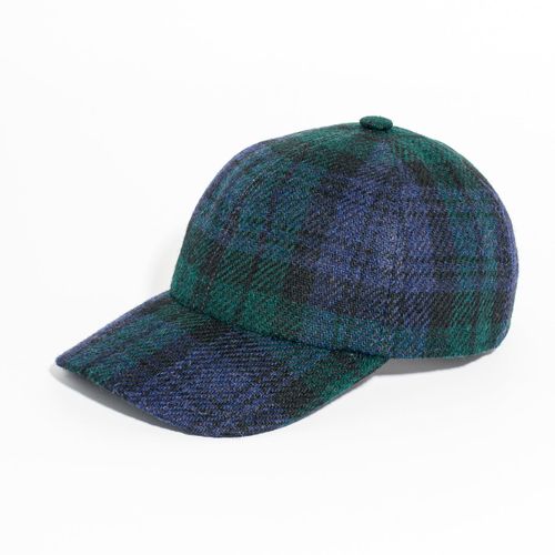 Harris Tweed Baseball Cap - Blackwatch