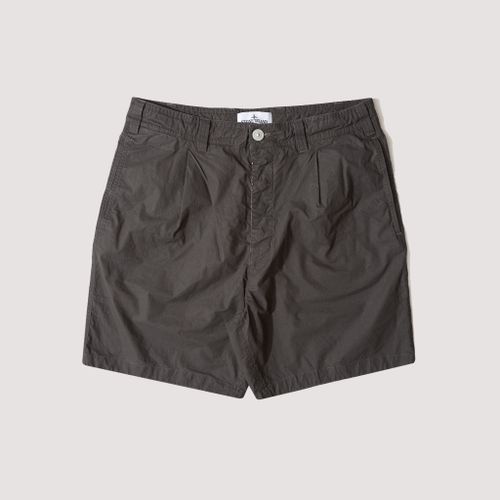 Tailored Pleat Short - Charcoal (V0065)