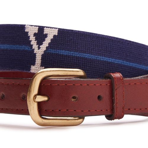 Yale University Needlepoint Belt