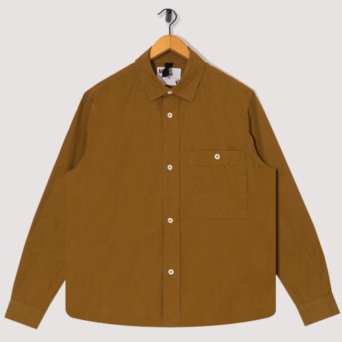 Poplin Overall Shirt - Ochre