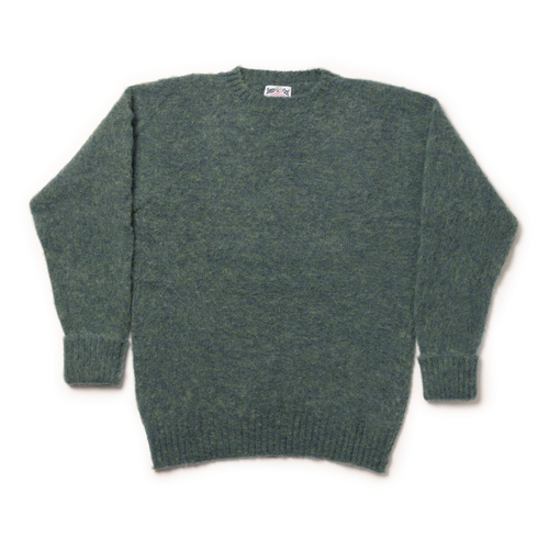 Shaggy Dog Sweater Lovat - Classic Fit