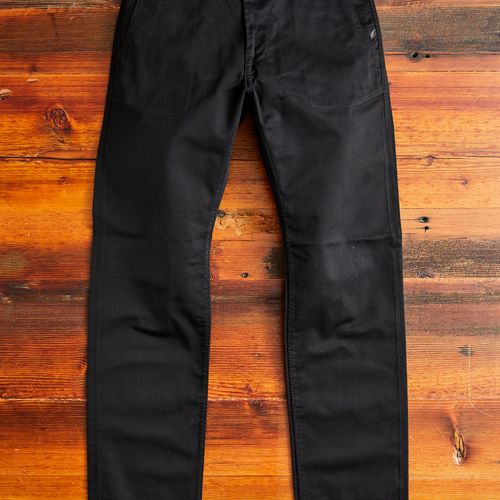 High Density Twill Chino in Black