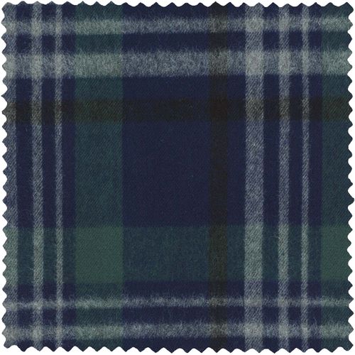 Blackwatch Melange Shaggy Flannel