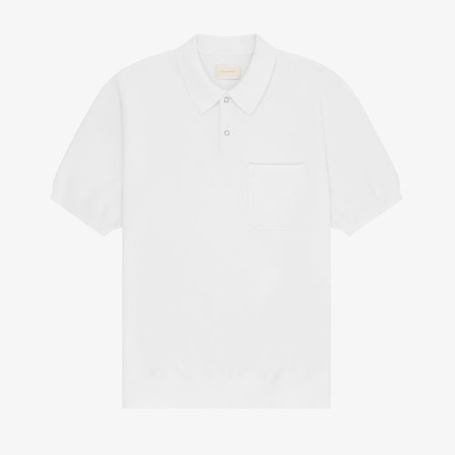 Short-Sleeve Knit Polo