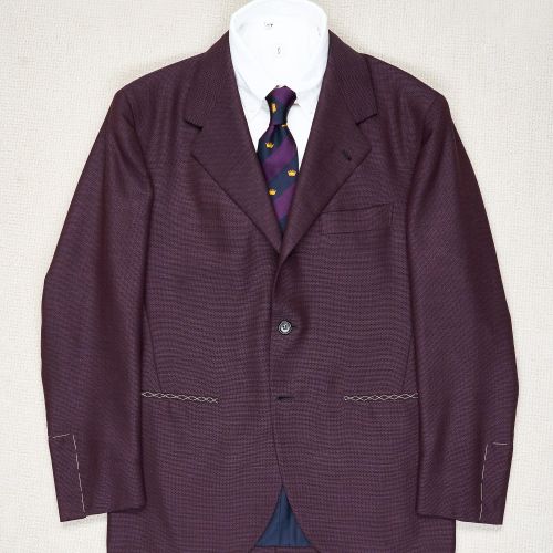 Liverano Purple Wool Sport Coat (Pre-Owned)