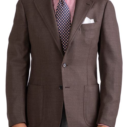 The Armoury Model 3 Brown Loro Piana Wool Sport Coat (NOS)