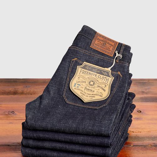 "Portola" 17oz Slub Selvedge Denim - Tapered Fit