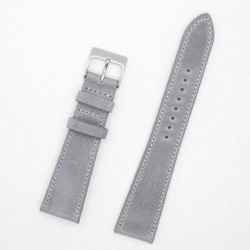 Light Grey Calfskin Watch Strap