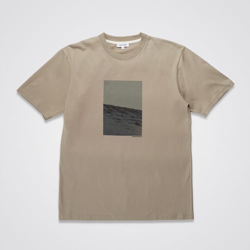 Johannes Waves Print T-shirt